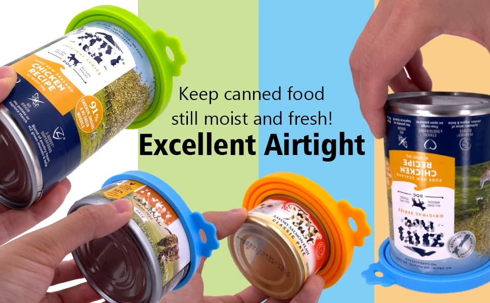 Pet Food Can Cover Silicone Can Lids for Dog and Cat Food(Universal Size — product details