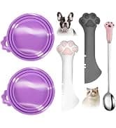 Pet Food Can Cover Silicone Can Lids for Dog and Cat Food(Universal Size — collection imagery
