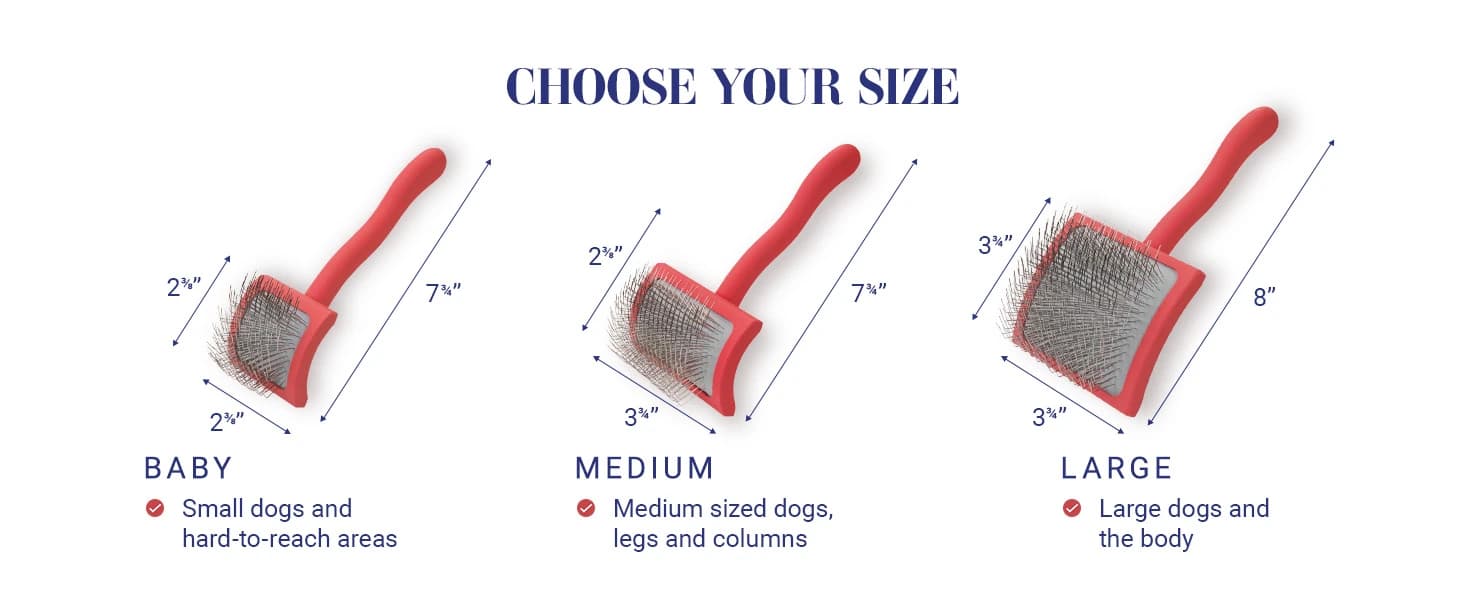 Big G Dog Slicker Brush for Dogs (Goldendoodles — product details