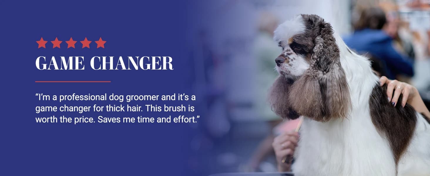 Big G Dog Slicker Brush for Dogs (Goldendoodles — product details