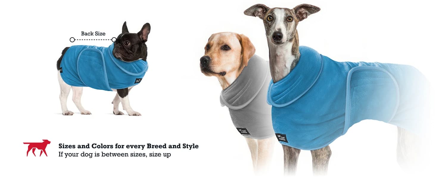 Fast Drying Dog Bath Robe | 800 GSM Plush Dog Towel Bathrobe/Dressing Gown | Super Absorbent Pet/Puppy Bathrobe — product details