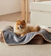 Waterproof Dog Blankets for Large Dogs Sherpa Fleece Throw — 40X50 — collection imagery