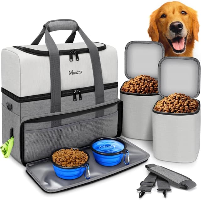 Dual Layers Dog Travel Bag — Dog Mom Gifts
