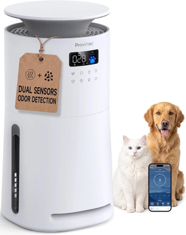 Air Purifier for Home Pets — Dual Sensors