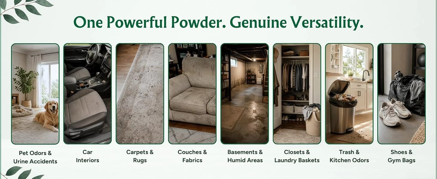 Carpet Deodorizer and Pet Odor Eliminator Powder — product details
