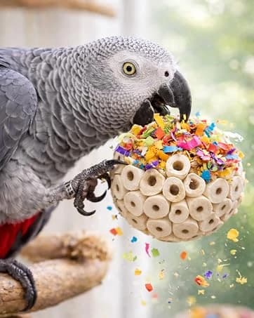 Bonka 1214 Pk3 2.25" Sola Atta Balls Bird Foot Chew Toy Small and Medium — collection imagery