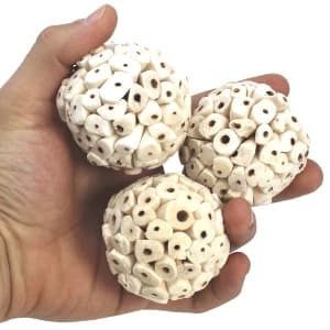 Bonka 1214 Pk3 2.25" Sola Atta Balls Bird Foot Chew Toy Small and Medium — collection imagery