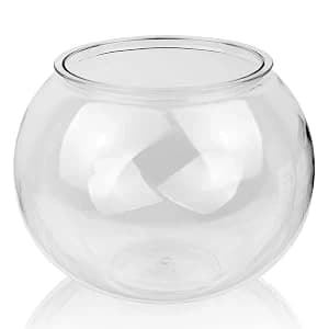 (Large Size) 3 Gallon Plastic Fish Bowl — Aquarium Fish Tank 11.5 Liters — A Friendly (Large Size) Fish Tank Starter Worth Trying