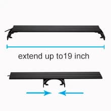Horizon 8 Gallon LED Glass Aquarium Kit for Starters with 7W Power Filter Pump — Colored Aquarium Led Light