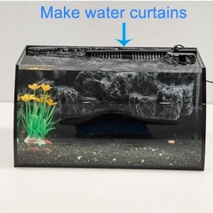 Horizon 8 Gallon LED Glass Aquarium Kit for Starters with 7W Power Filter Pump — collection imagery