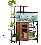20-29 Gallon Fish Tank Stand with Plant Shelf — collection imagery