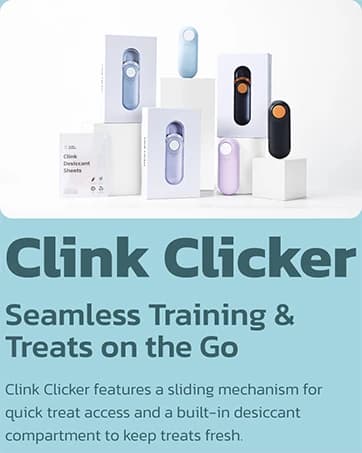 Dog Training Clicker and Dog Clicker with Treat Storage — collection imagery