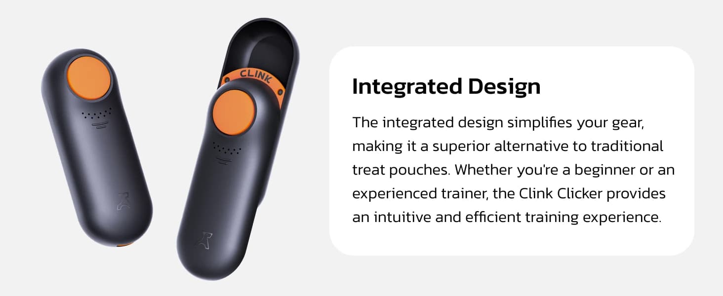 Dog Training Clicker and Dog Clicker with Treat Storage — product details