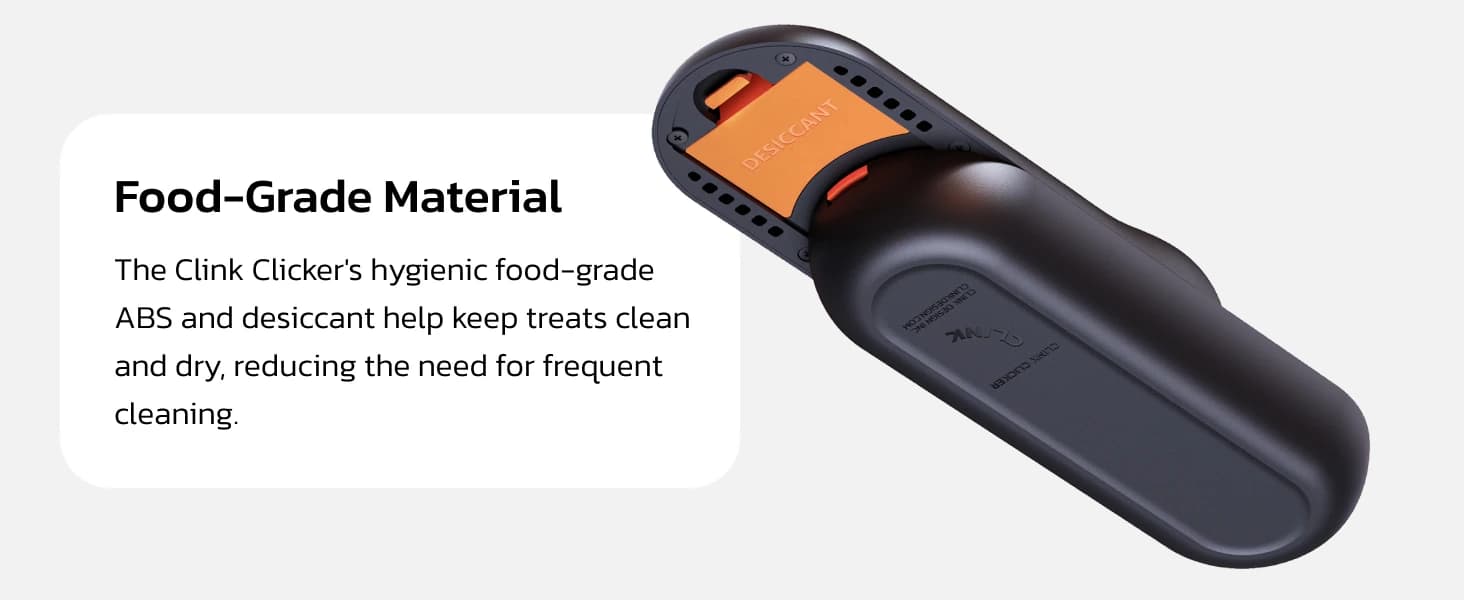 Dog Training Clicker and Dog Clicker with Treat Storage — product details