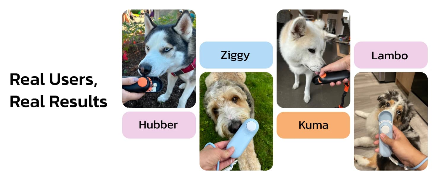 Dog Training Clicker and Dog Clicker with Treat Storage — product details