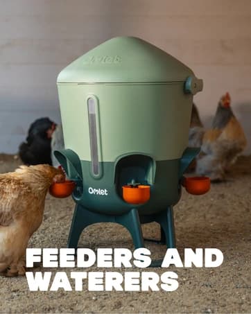 Insulated Chicken Waterer, 3 Gallon | Automatic Poultry Water Dispenser with 5 Cups and Nipples Included | — collection imagery