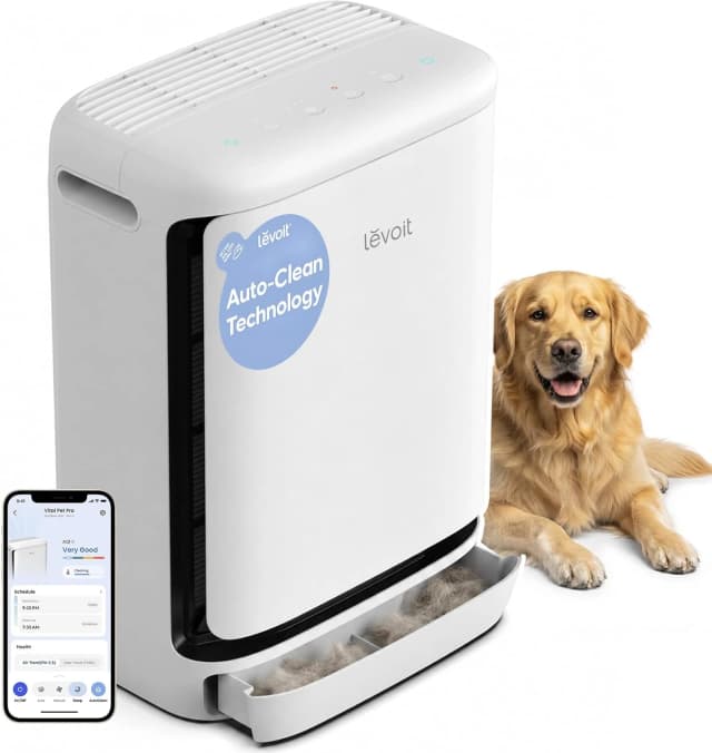 Smart Pet Air Purifier for Home Pets Large Room