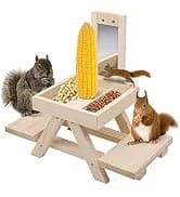 Squirrel-Proof Cedar Hopper Bird Feeder — collection imagery