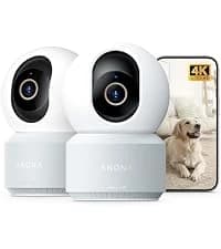 Pano 4K UHD Indoor Camera — Pet/Dog Security Camera with Phone App — collection imagery