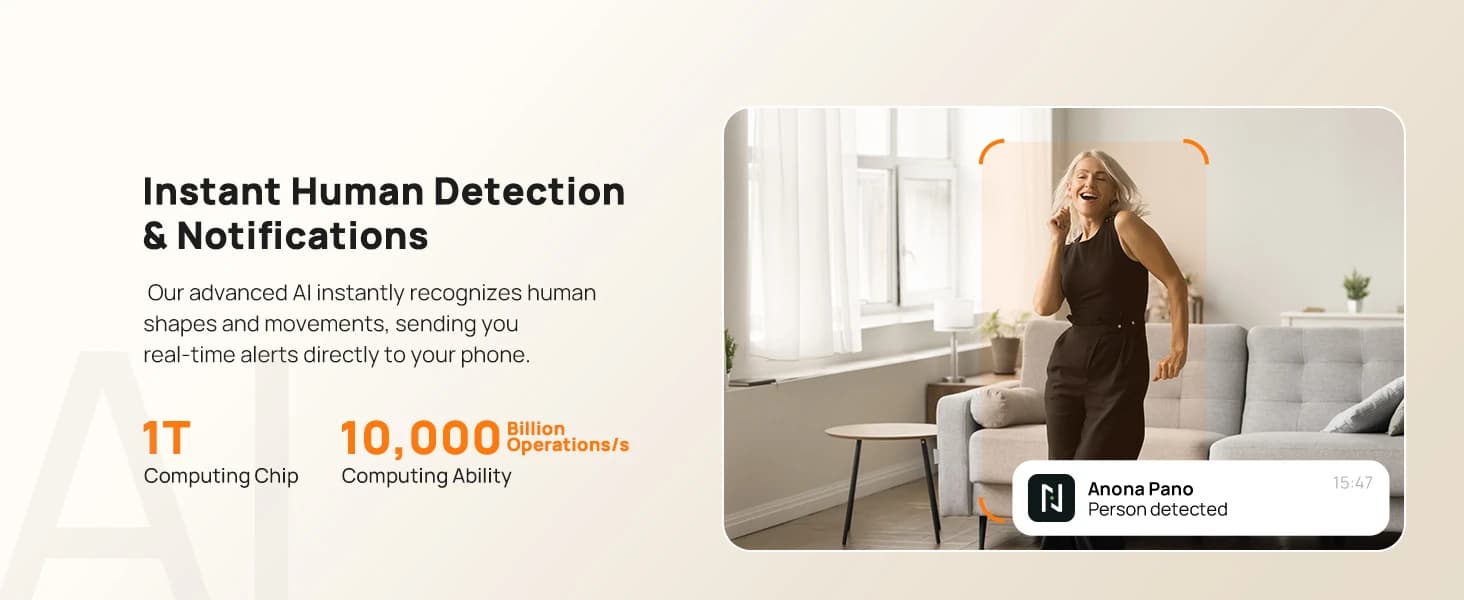 Pano 4K UHD Indoor Camera — Pet/Dog Security Camera with Phone App — collection imagery
