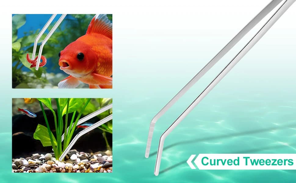 Terrarium Supplies 3 PCS — Stainless Steel Aquarium Supplies Set — product details
