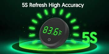 Fish Tank Thermometer Aquarium Thermometer Wireless Touch Stick Digital Aquarium Thermometer LED Display ±1°F — Why choose us?