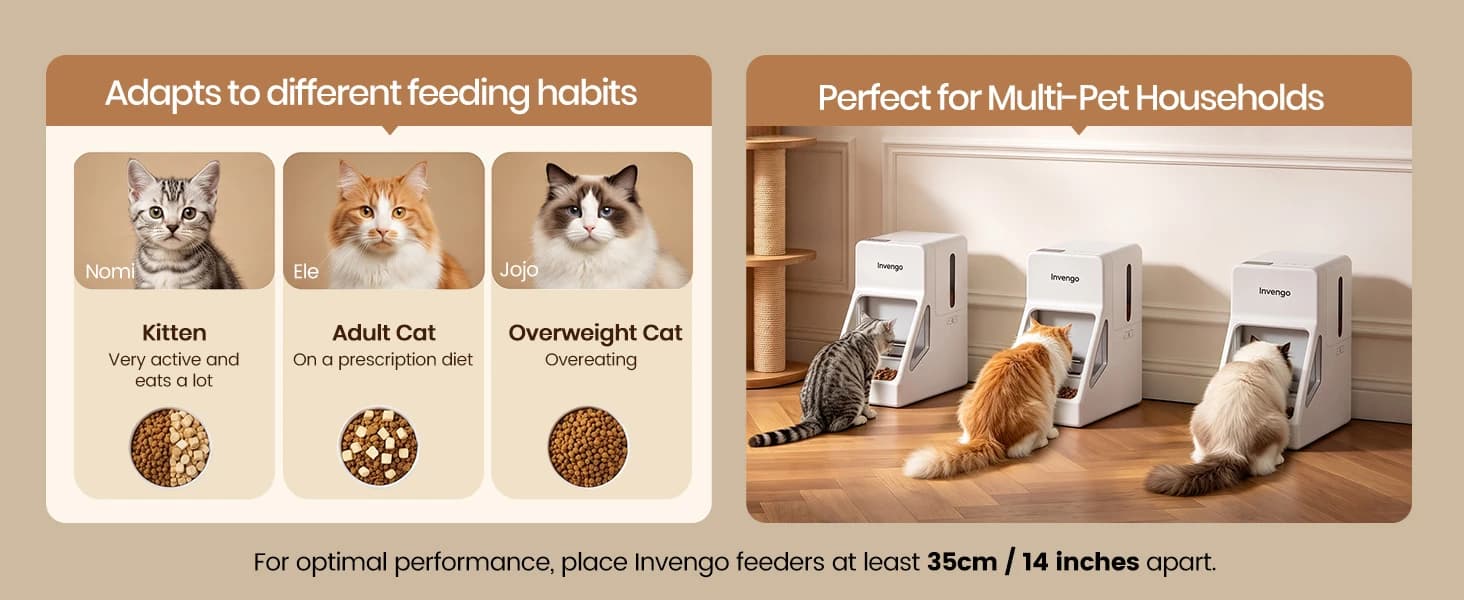 RFID Automatic Cat Feeder — Microchip and RFID Tag Compatible — collection imagery