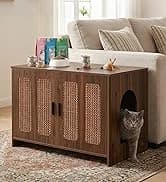Litter Box Enclosure — Cat Litter Box Furniture with Removable Divider — collection imagery