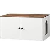 Litter Box Enclosure — Cat Litter Box Furniture with Removable Divider — collection imagery