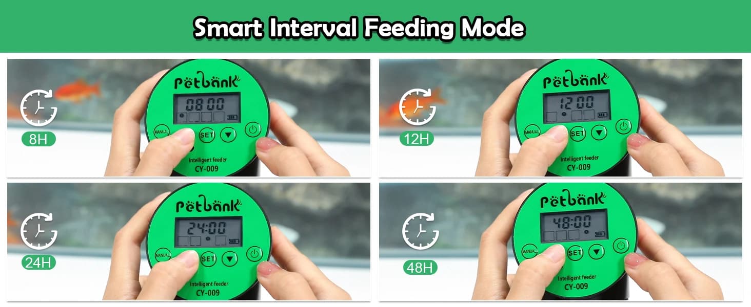 Automatic Fish Feeder for Aquarium Easy Setup & 4 Timers — collection imagery