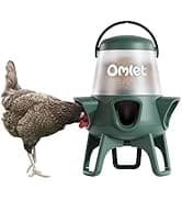 Insulated Chicken Waterer, 3 Gallon | Automatic Poultry Water Dispenser with 5 Cups and Nipples Included | — collection imagery