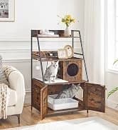 Litter Box Enclosure — Cat Litter Box Furniture with Removable Divider — collection imagery
