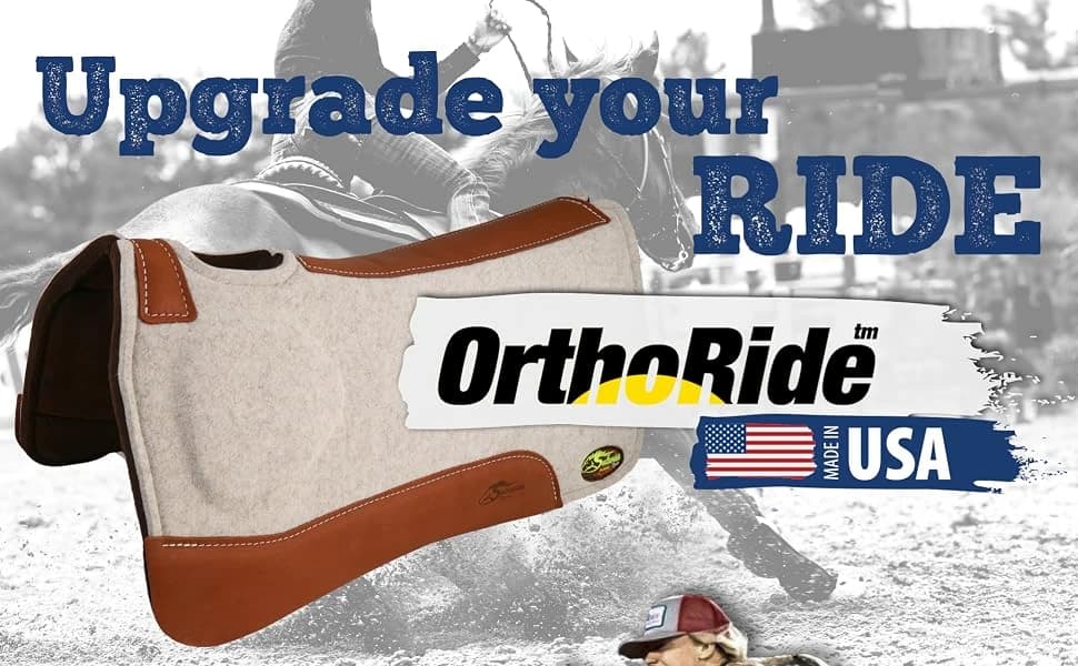 OrthoRide Made in USA Premium All Wool Build up — product details