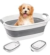 Collapsible Pet Bathtub with Water Drain Plug — collection imagery