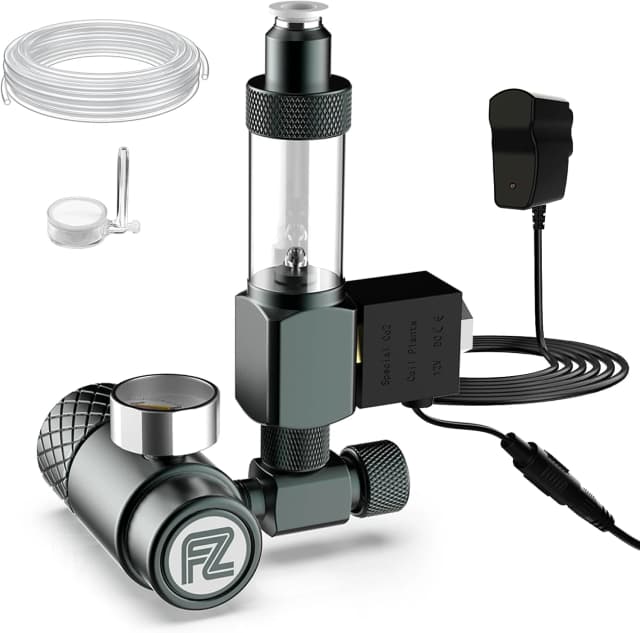Mini Aquarium CO₂ Regulator Kit for CGA320 Side Open CO2 Cylinder