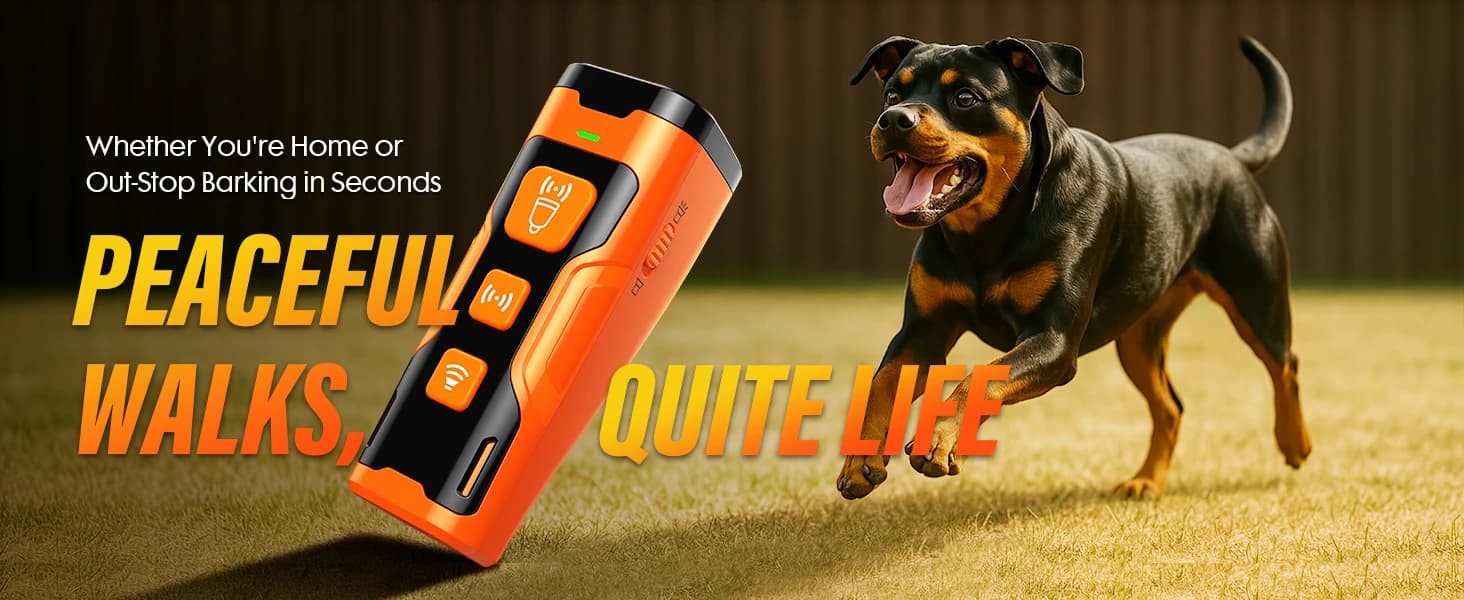 Dog Bark Deterrent Device — 3X Ultrasonic Anti Barking Devices — product details