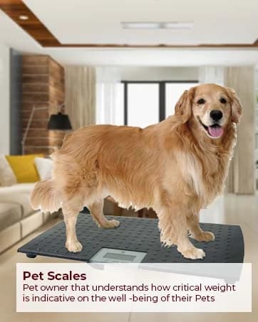 Precision Digital Pet Scale for Large Animals with Non-Skid Mat — collection imagery