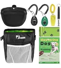 Dog Training Clicker with Target Stick – Portable and Retractable Trainer with Comfortable Handle and Bright — collection imagery