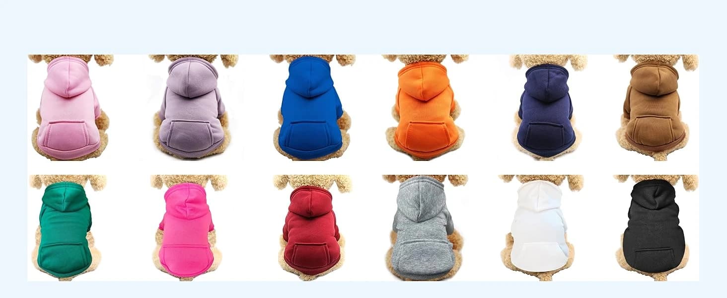 Soft Dog Hoodies for Small Dogs — collection imagery