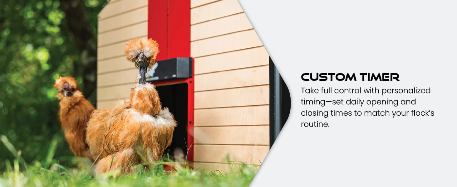 Door T50 – Automatic Chicken Coop Door Opener — collection imagery