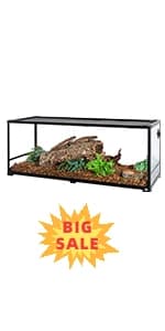 3 in 1 Reptile Hide Cave with Detachable Base and Humidity Dish — product details