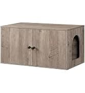 Litter Box Enclosure — Cat Litter Box Furniture with Removable Divider — collection imagery