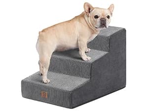 Dog Stairs for Bed 18" H — 4-Step Dog Steps for High Bed — collection imagery