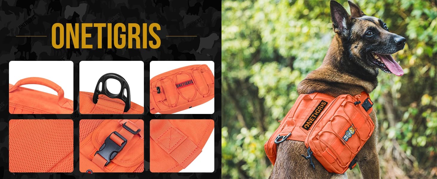 Dog Backpack for Medium and Large Dogs — product details