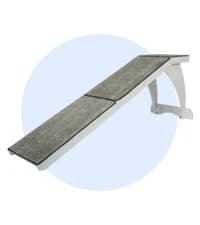 CozyUp Bed Ramp - Supports Pets Back and Joints - High Traction Carpet Surface - Furniture-Grade Wood - Cherry — collection imagery