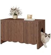 Litter Box Enclosure — Cat Litter Box Furniture with Removable Divider — collection imagery