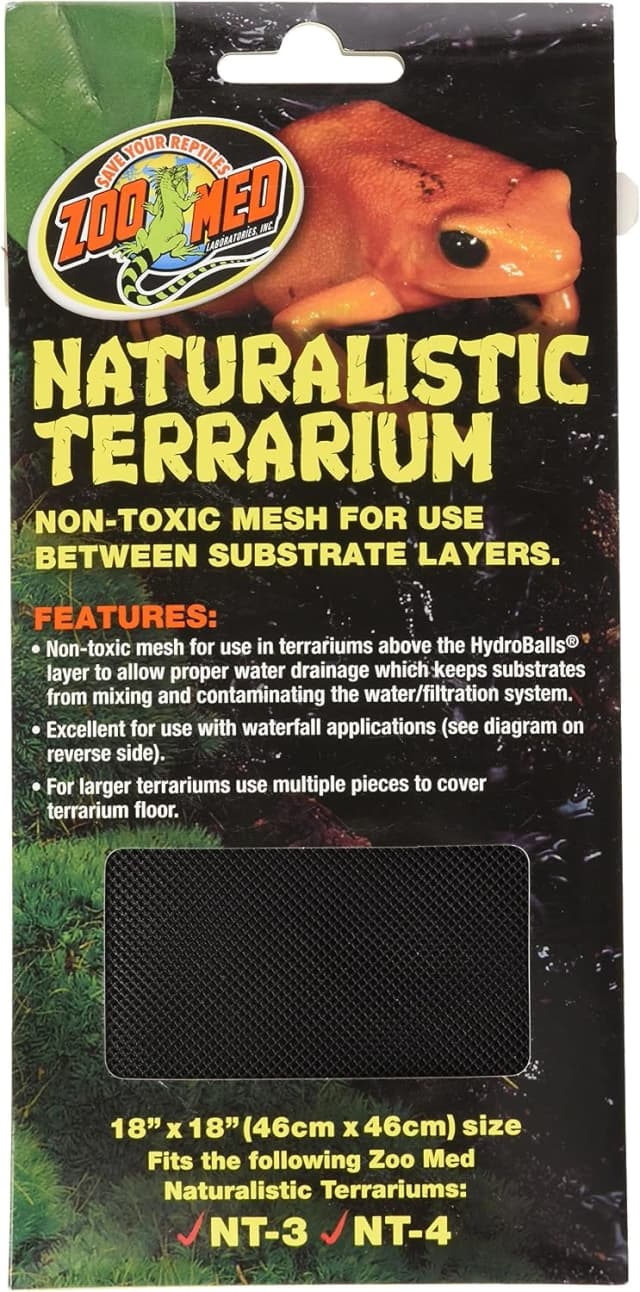 Naturalistic Terrarium Mesh — 18 x 18-Inches