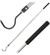 Snake Hook Heavy Duty — Snake Hook Retractable 35"-65" Catcher Hook for Rattlesnakes Ball Python Rattle Cobra — collection imagery