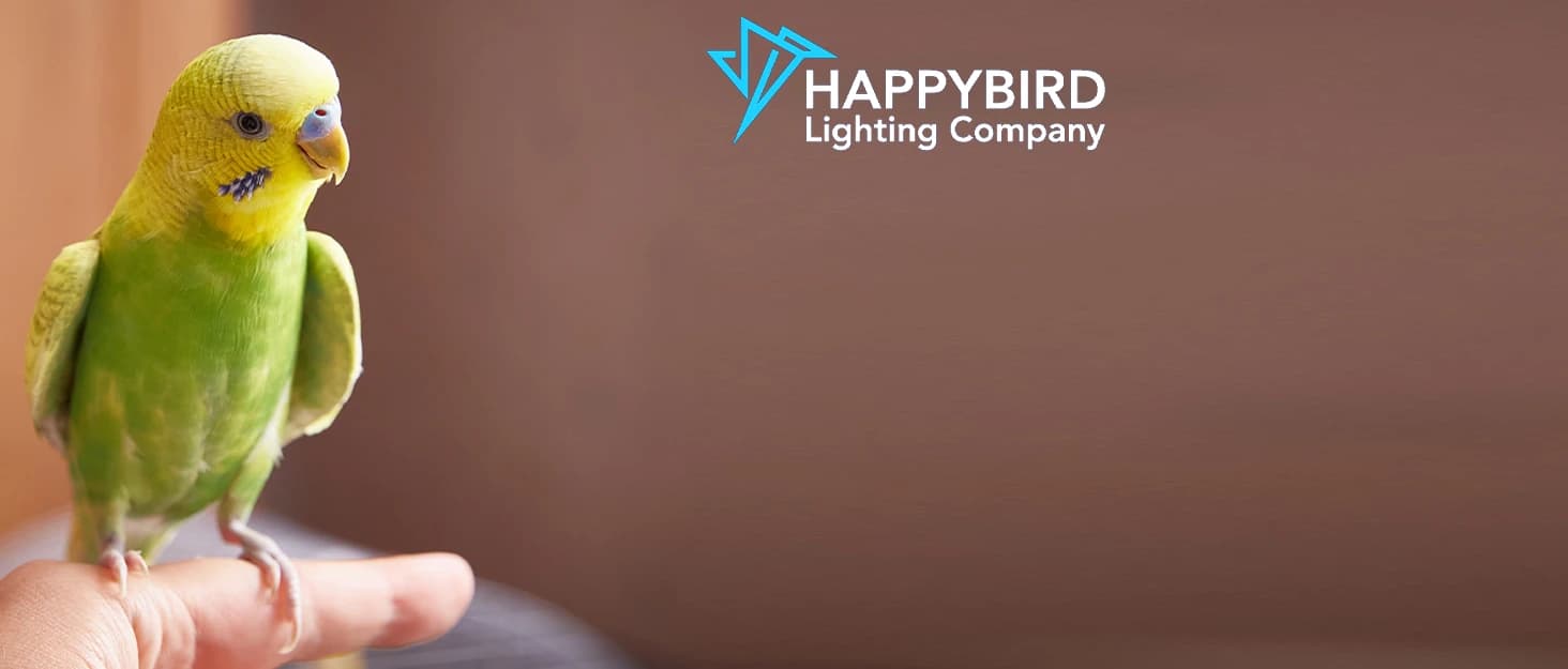 HappyBird Lighting Bird Cage Light with Chew Guard - Full Spectrum LED Pet Light - Simulates Natural — collection imagery