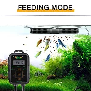 Aquarium Wave Maker — 18W Adjustable Cross Flow Pump with LED Display Controller — collection imagery